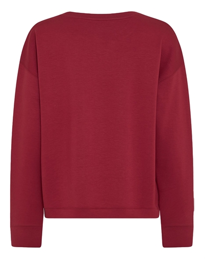 MSCH Copenhagen - MSCHIma Sweatshirt - Burgundy Rhubarb